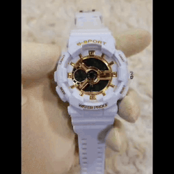 AIIR S Sports WR50M Dual Time Wristwatch For Men