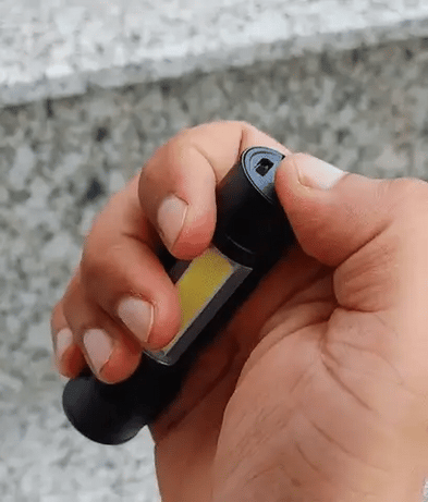 Mini Portable Torch LED Rechargeable Flashlight With USB Charging &amp; Power Bank Waterproof Long Range