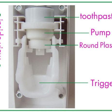 Buy 1 Set Get 1 Set Free Avail 2 Toothpaste Dispenser & 2 Toothbrush Holder Super Premium Quality