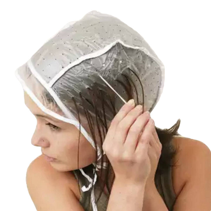 Hair Streaking Highlighting Tipping Frosting Cap