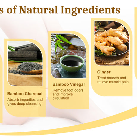 Pack of 10 Cleansing Detox Foot Pads Toxins Stress Relief , Pain Free Foot Pads