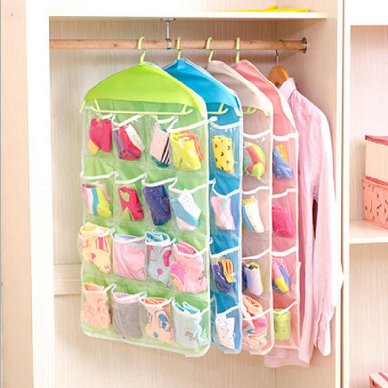 Buy 2 Get 2 Free 16 Pockets Hanging Storage Bags Organizer 4 Pcs