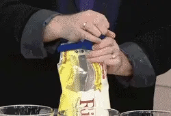 (Pack of 3) Multi Purpose Plastic Dust and Moisture Proof Food Bag Sealing Clips with Dispensing Nozzle for Storing Cereals and More