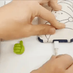 10/20/30 Silicone Thumbs Wall Hooks