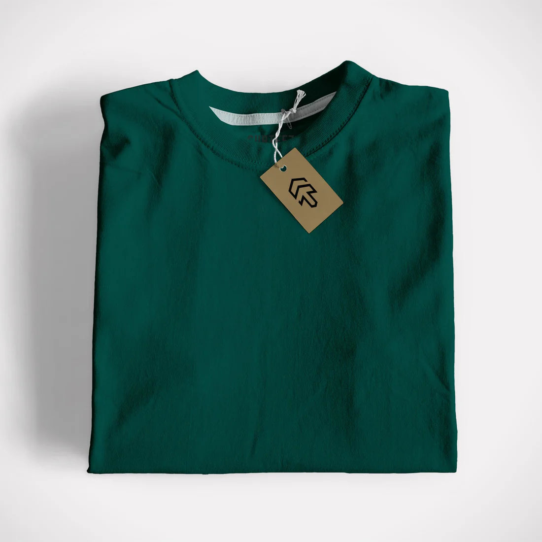 Bottle Green Basic T-Shirt