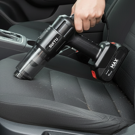 MAX Cordless Handheld Vacuum Cleaner – Powerful Portable Cleaning for Home & Car