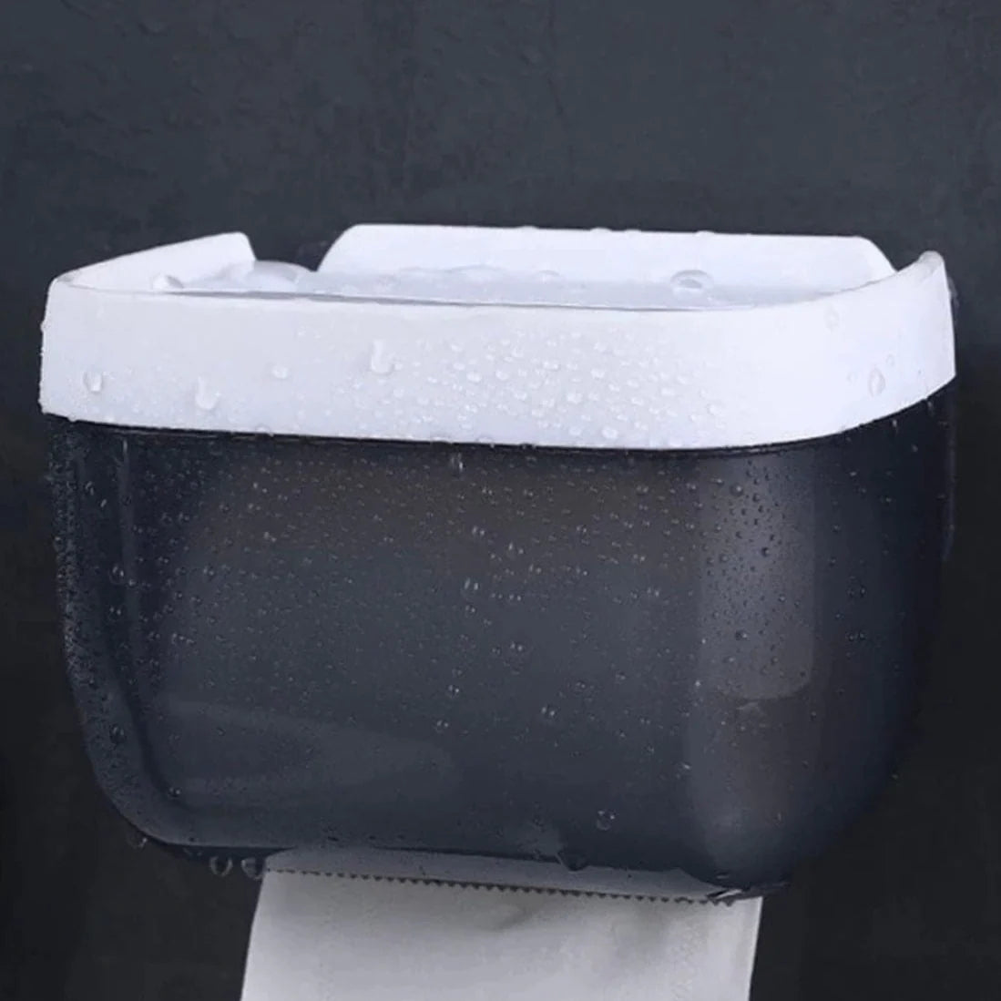 Waterproof Wall Mount Tissue Box Holder For Bathroom, Toilet and Kitchen