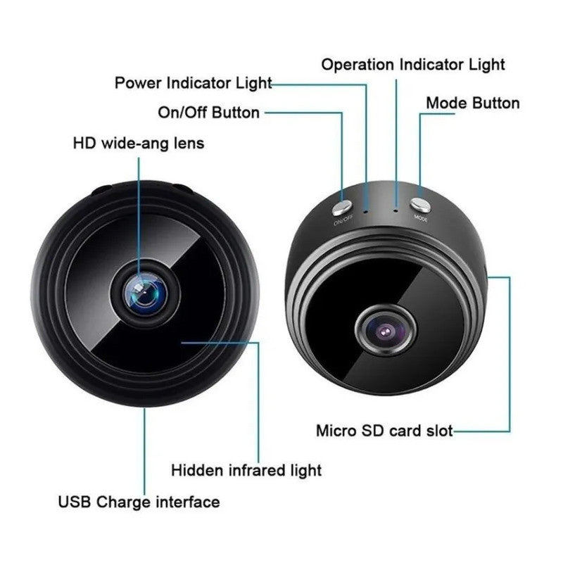 A9 Security Camera 1080P HD with Wireless monitoring