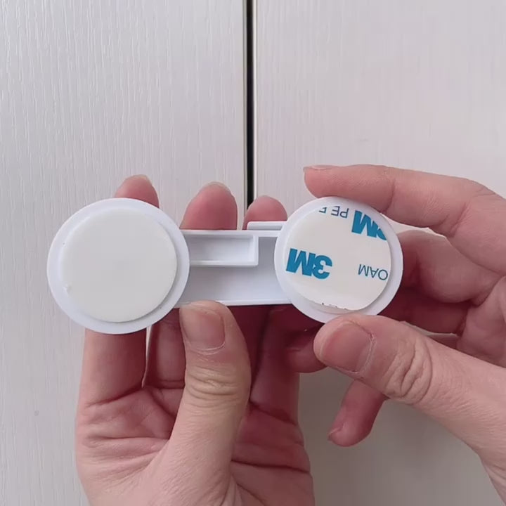 (Pack of 8) Children Plastic Safety Drawer Cabinets Fridge Furniture Blockers Doors Security Lock for Toddler Baby Protection