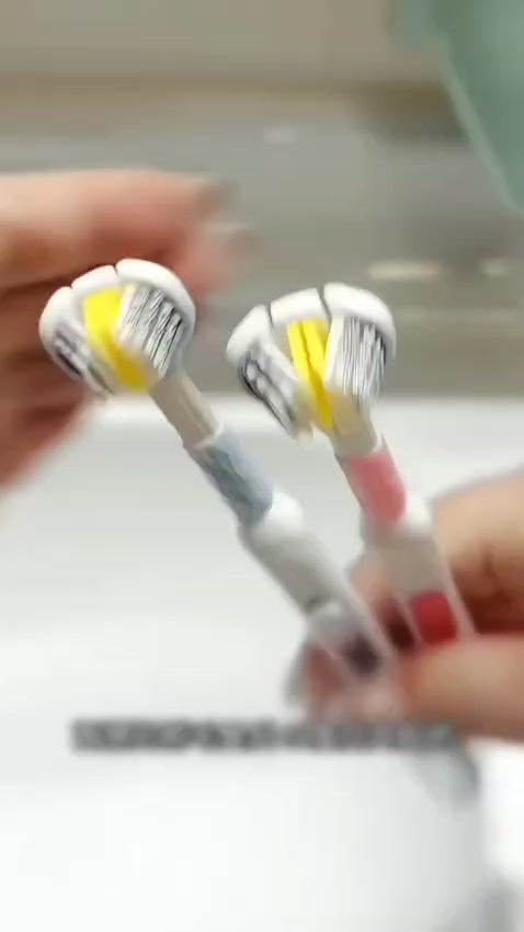 Buy 1 get 1 Free 3-Sided Toothbrush – Soft, Smart & Super Efficient