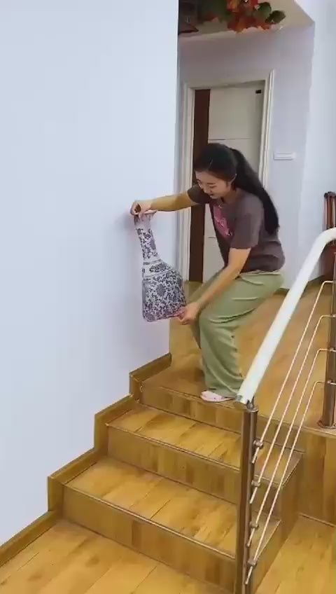 3D Flower Vase Wall Sticker – Elegant Removable Home Decor