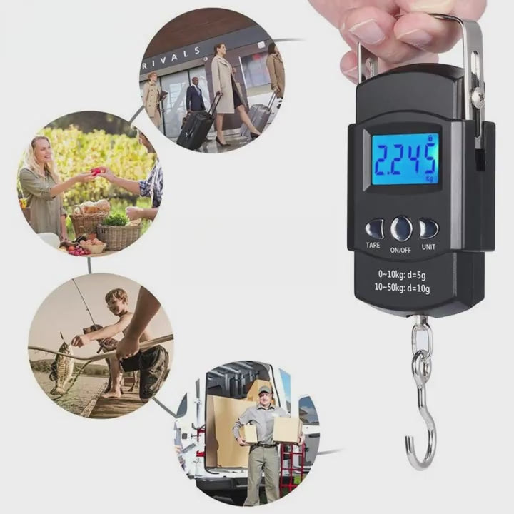 Portable Handheld Digital Luggage Weighting Scale For Home and Outdoor Use
