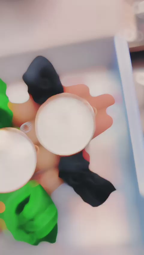 Women’s Pack of 2 Scrunchie Strap Quartz Watch Random colours