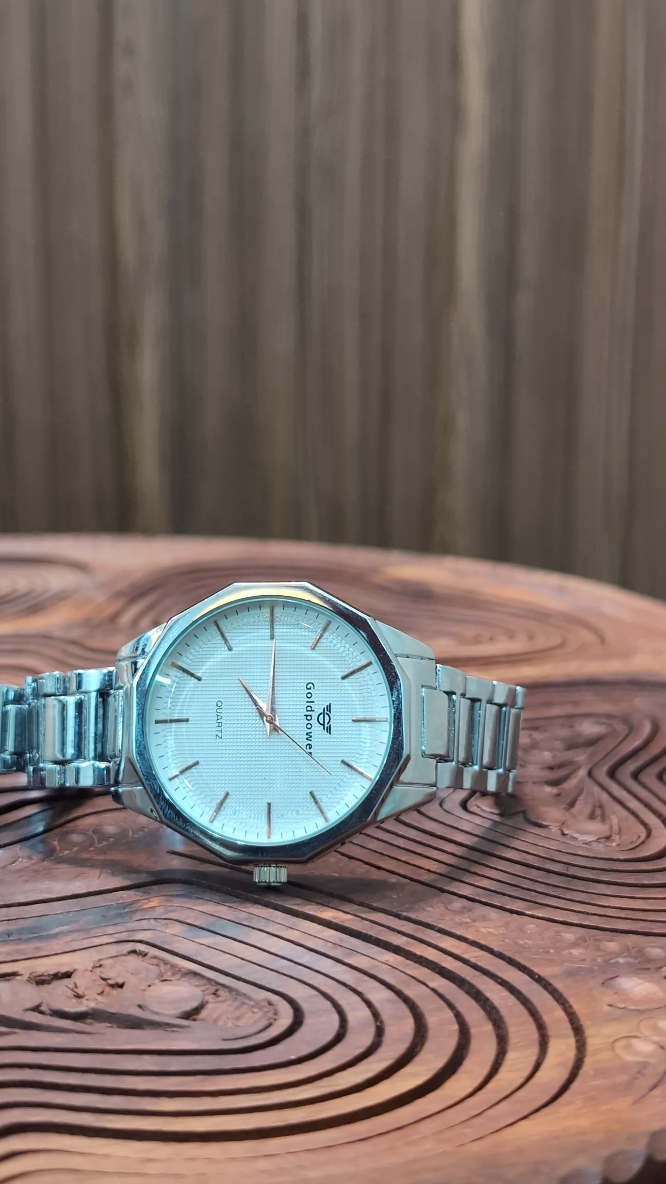 Silver DuoVerse Couple Watch Set