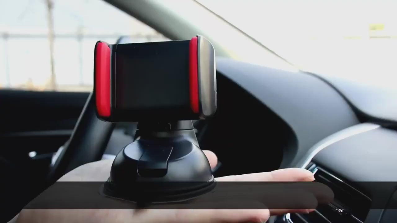 Multi Surface Universal Car Mount Silicone Phone Holder & Stand