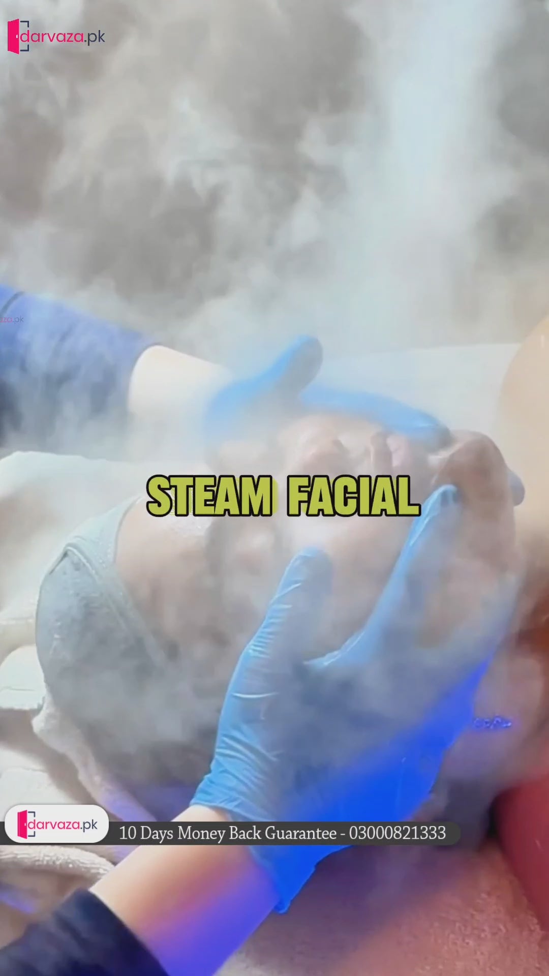 2in1 Imported Steam Facial Steamer and Inhaler for Nasal Blockage Relaxation and Improves Skin Clarity and Tone