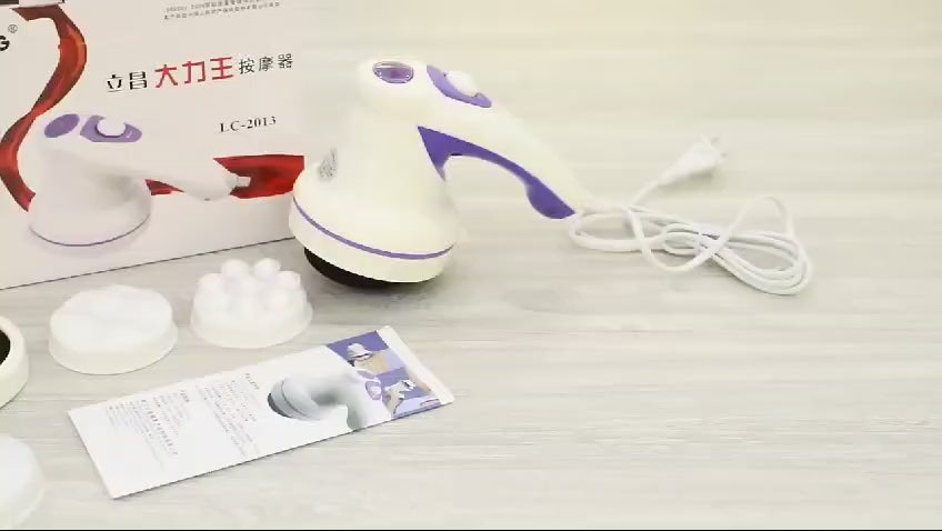 Electric Relax and Spin Tone Handheld Full Body Massager For Men and Women Use