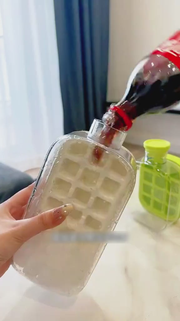 Easy Press Ice Cube Tray Bottle
