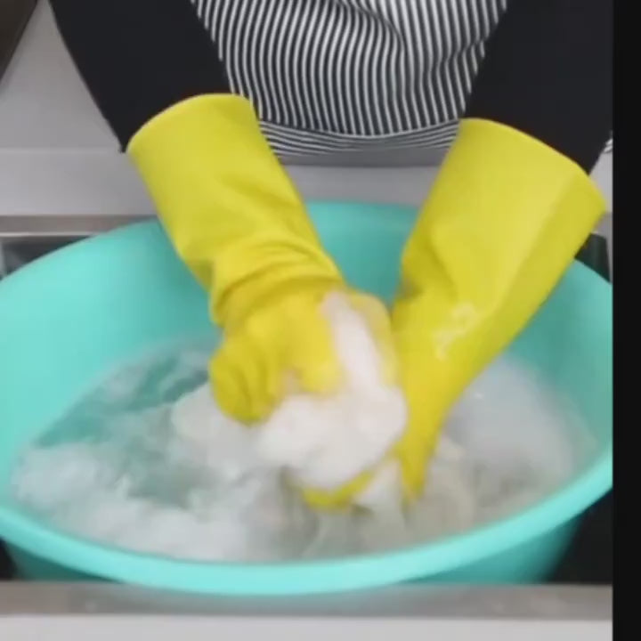 Pack Of 4 Cleaning Gloves Kitchen Reusable Dish Washing PVC and Anti-slip Gloves Rs 899 (2 Pairs)