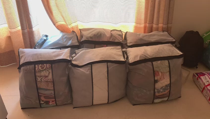 Azaadi Sale Offer 14 Foldable Storage Bags (14 Bags)