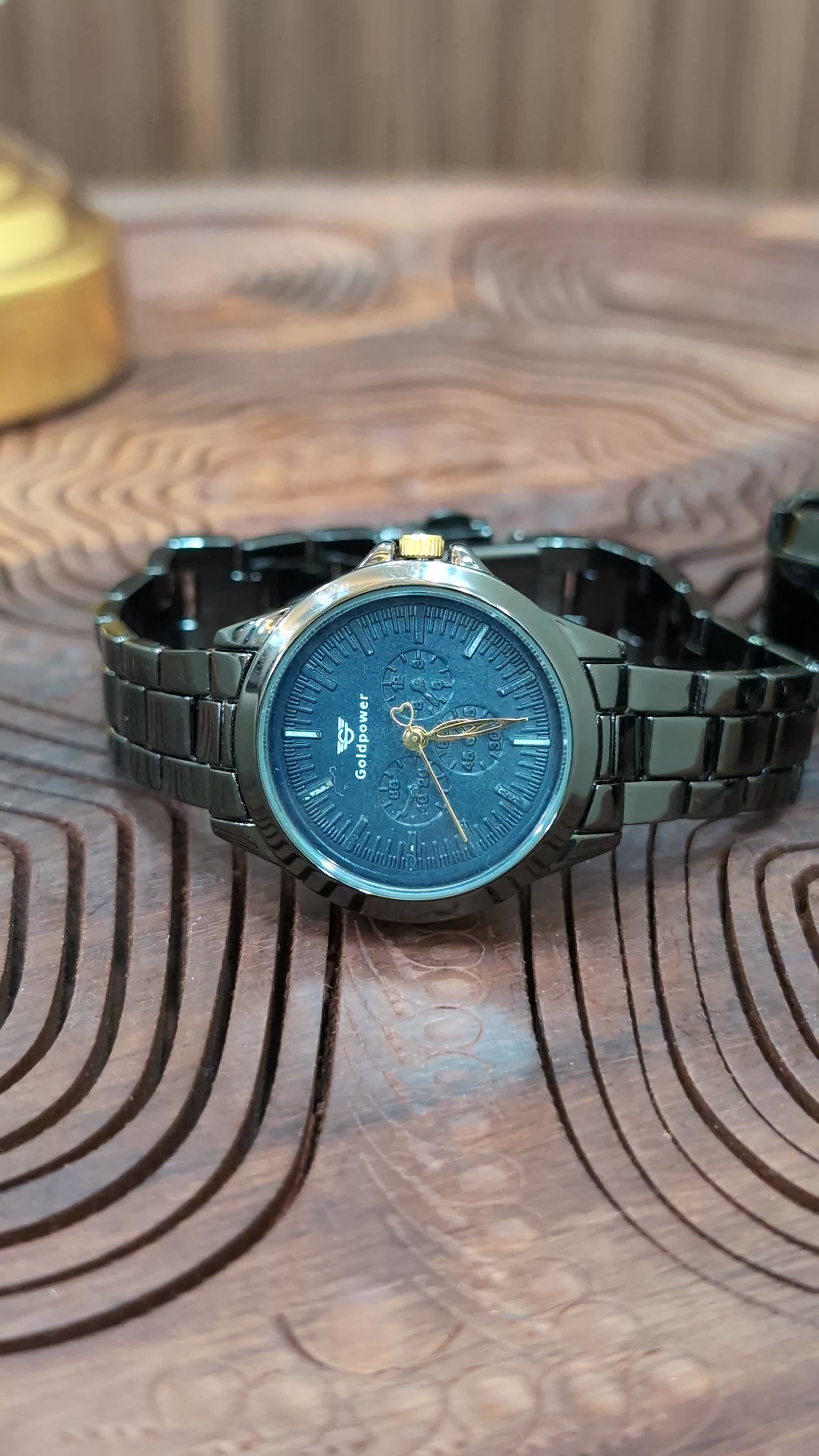 GoldenPower Eternal Blue – Couple Watches Set