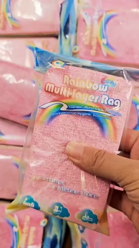 Set Of 3 Cartoon Compressed Kitchen Sponge – Double Sided Dish & Pot Cleaning Wipe