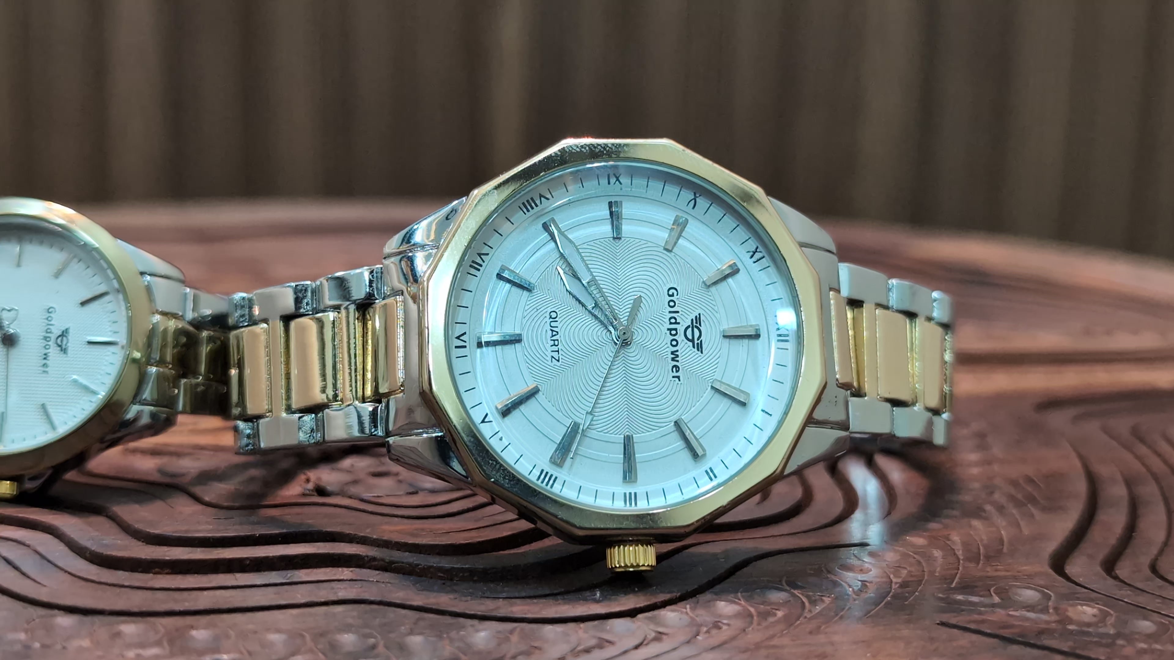 Gold Stellar Love Couple Watches