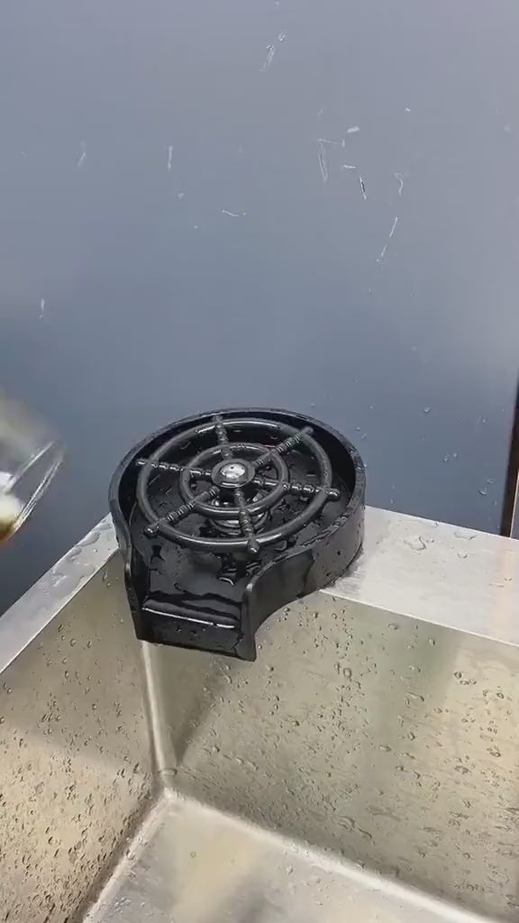 Automatic Cup Washer Kitchen Sink Glass Rinser Faucet Attachment Bottle Quick Flushing Device Water Saving Cleaner