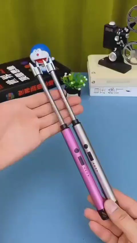 Multipurpose Portable Rechargeable Electric Lighter for Everyday Home and Kitchen Outdoor Use