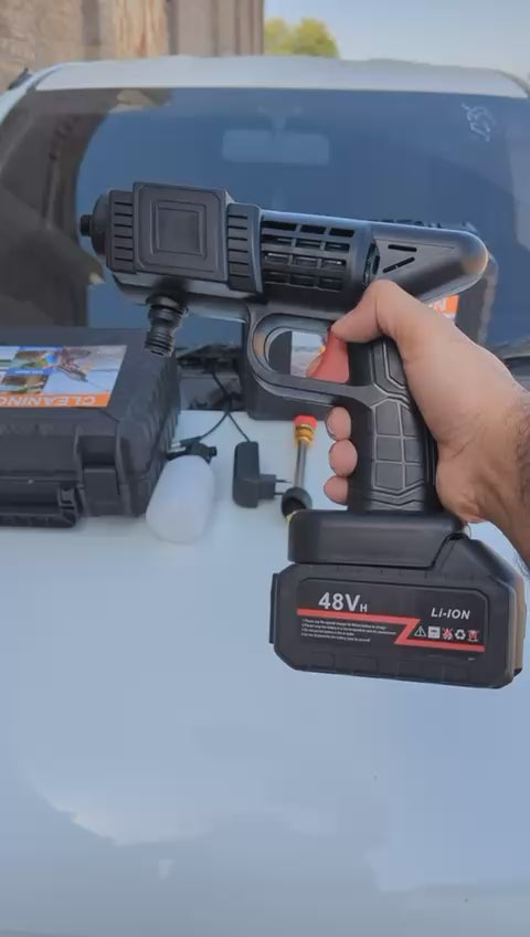 Double Battery High-Pressure Washer Gun Kit