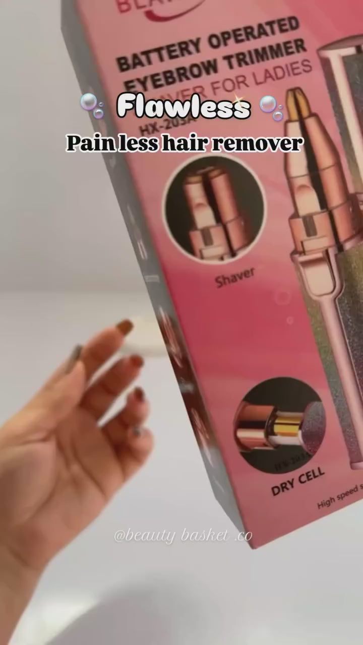 2-in-1 Facial Hair Remover & Eyebrow Trimmer