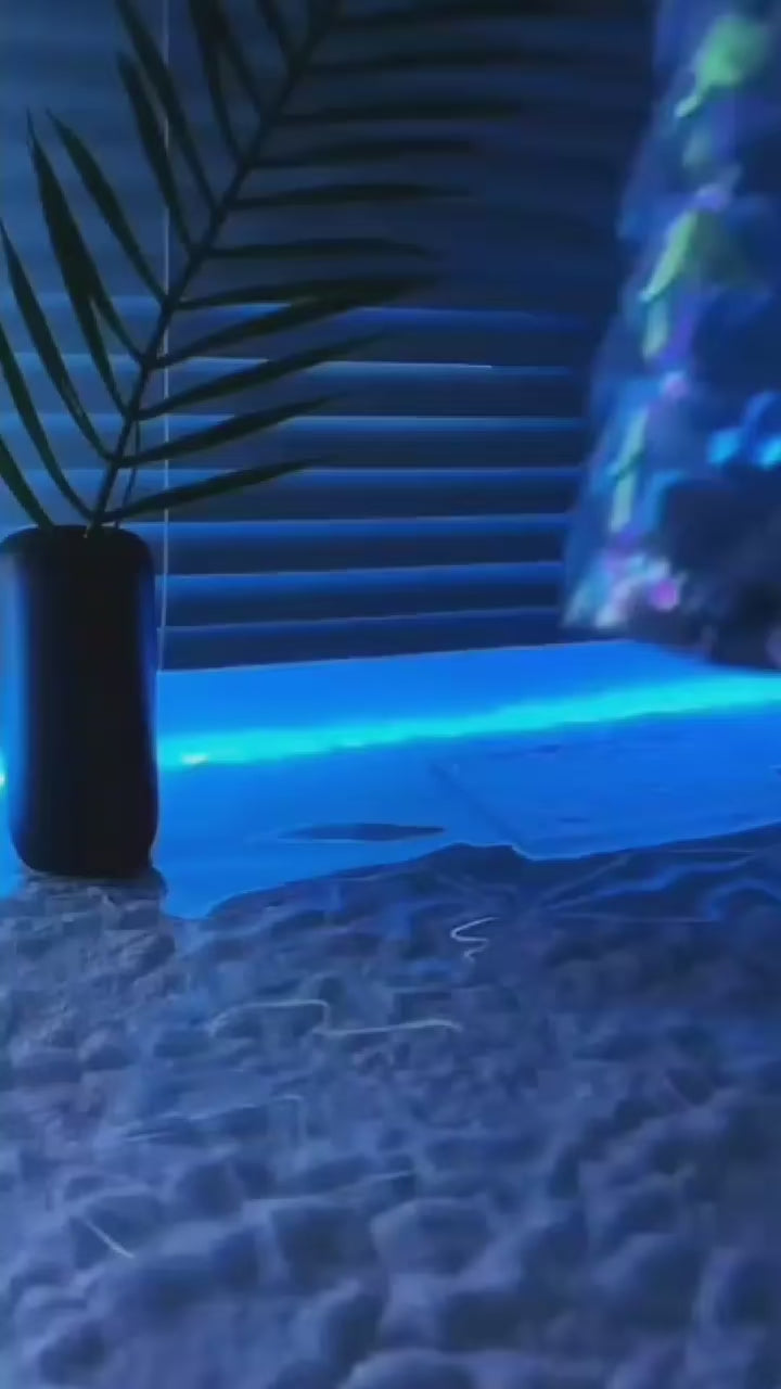 Crystal Table Lamp – 16 Color Touch & USB Powered!