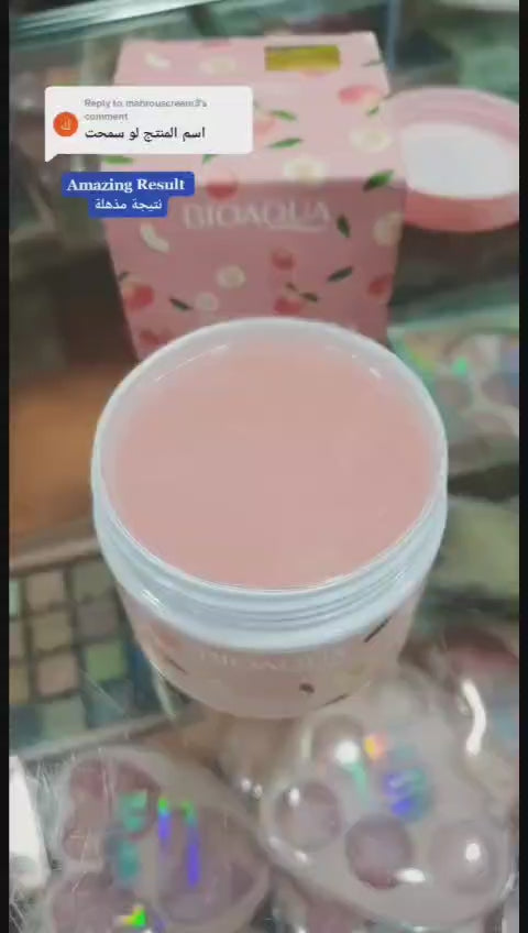 Original Bioaqua Peach Extract Fruit Acid Exfoliating Face Gel Cream