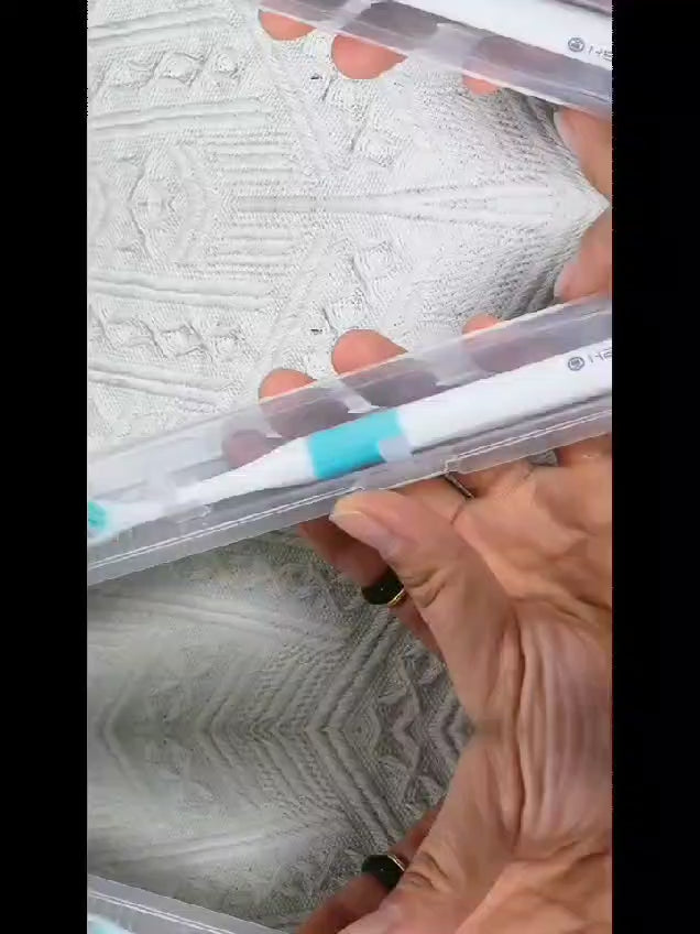 (Pack of 3) DR WARM Microfiber Compact Manual Unscented Ultra Soft Nano Charcoal Infused Bristle Toothbrushes Set Durable for Gum Care for Adults Use