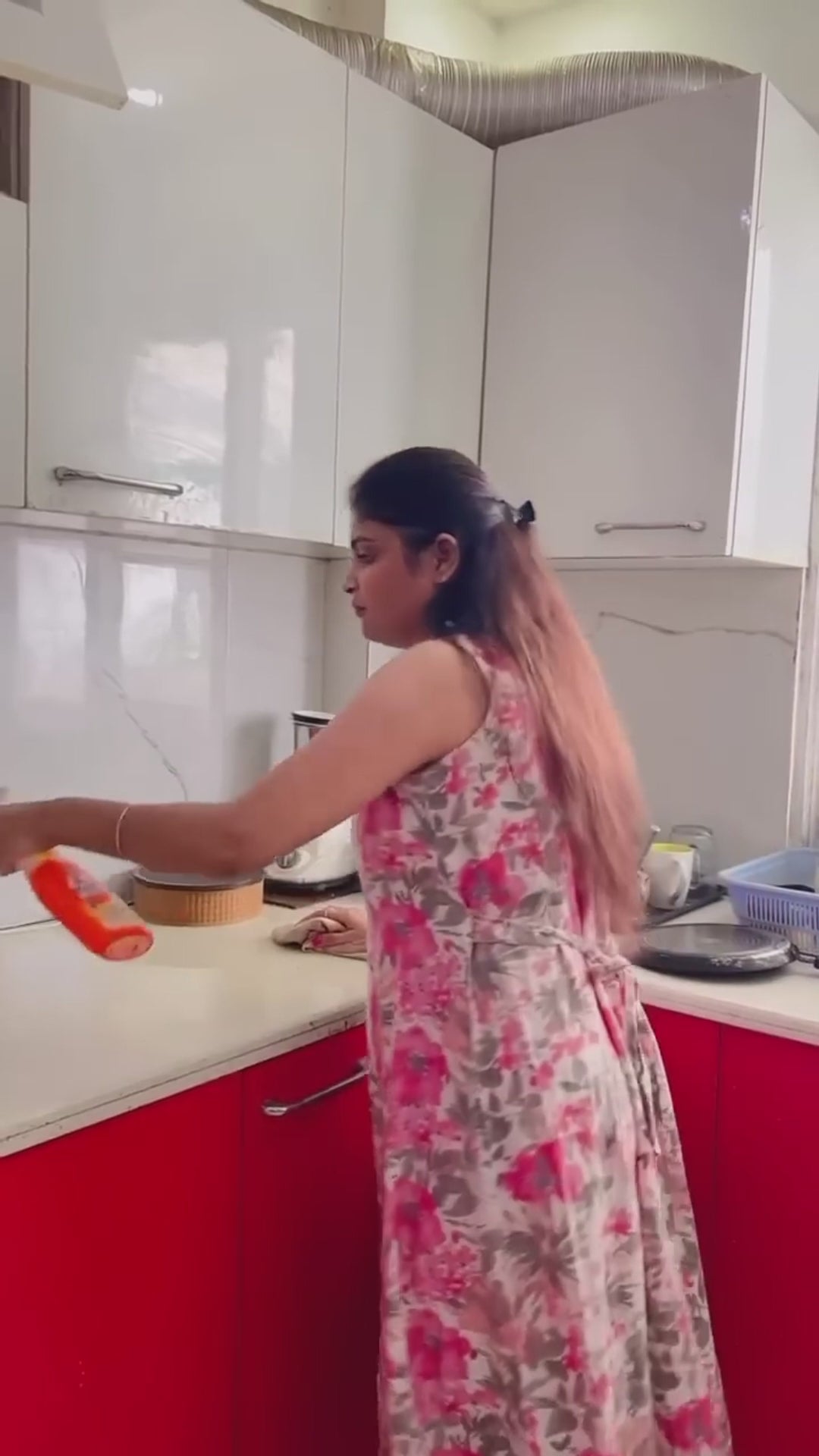 (Pack of 2) Washable Lazy Rag Kitchen Towel Wet And Dry Household Chores Degreasing