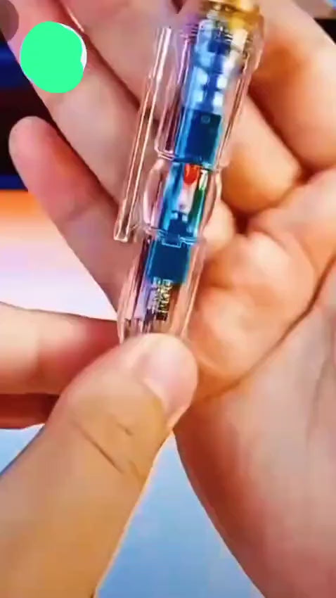 Dual Circuit Electrical Voltage and Current Tester Pen