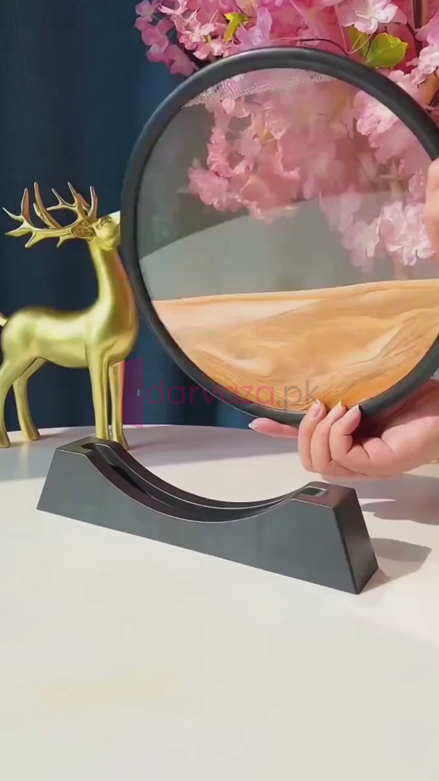 3D Moving Sand Art Sandscape Relaxing Decor with Motion in Every Flip
