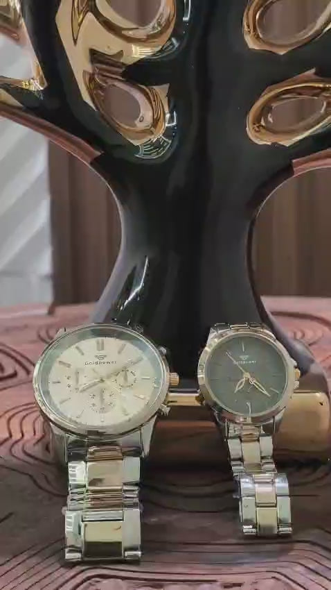 Gold AuraBond Couple Watch Edition