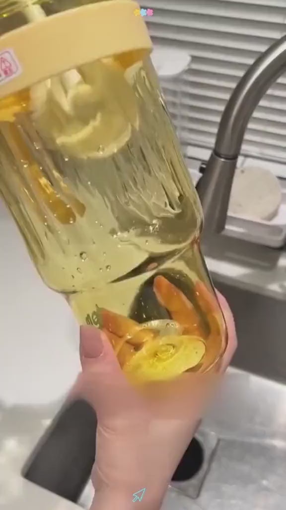 (Pack of 2) Long Handle Silicone Bottle Cup and Jars Cleaning Brush For Home and Outdoor Use