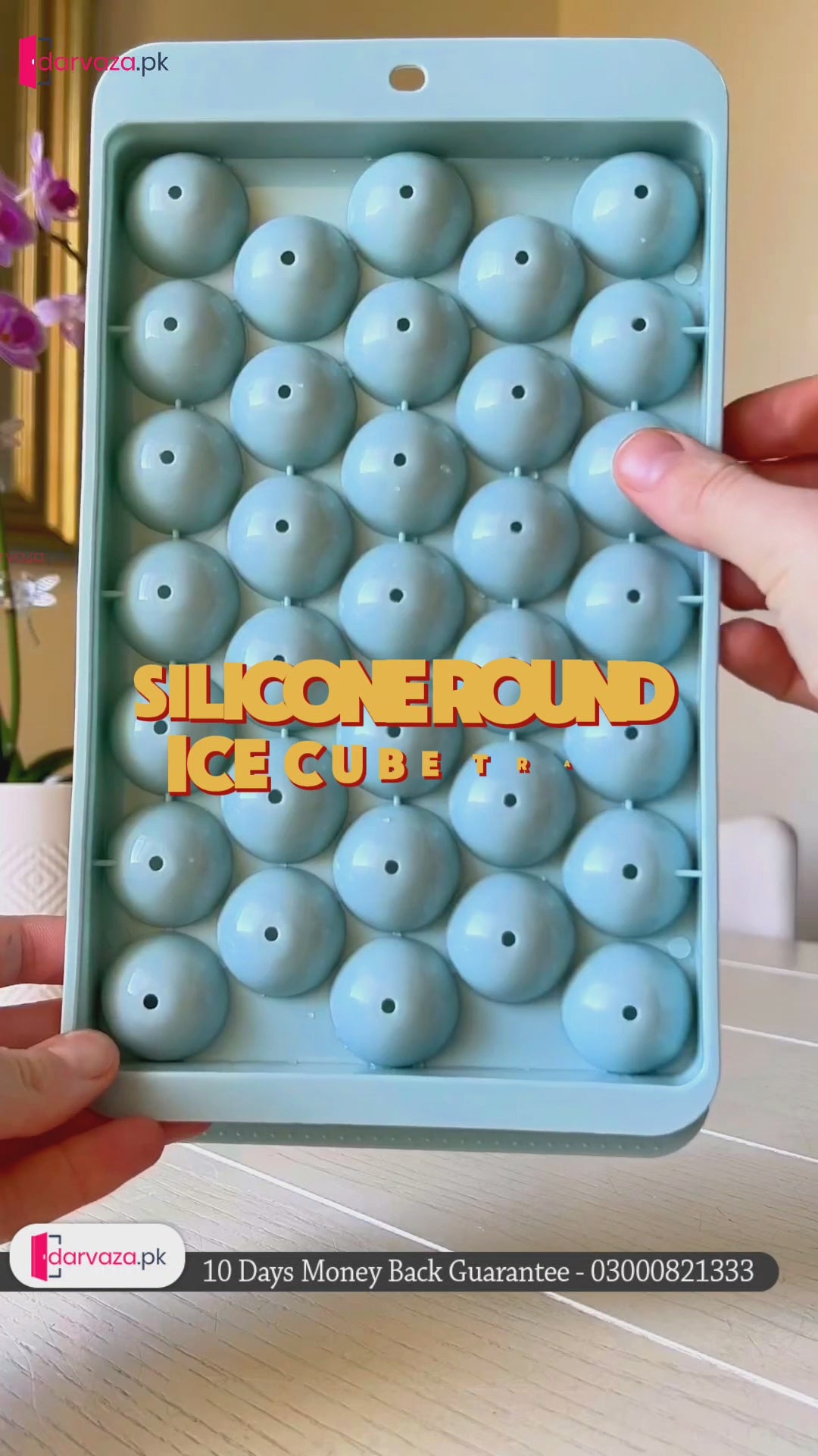 Buy 1 Get 1 Free Offer 2 Imported Round Balls Ice Cubes Tray for Slow-Melt and Prolonged Cooling