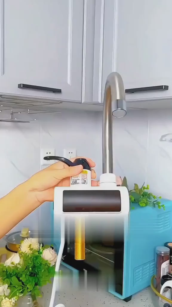 Tankless Electric Instant Tap Hot Water Heater Faucet For Kitchen Use