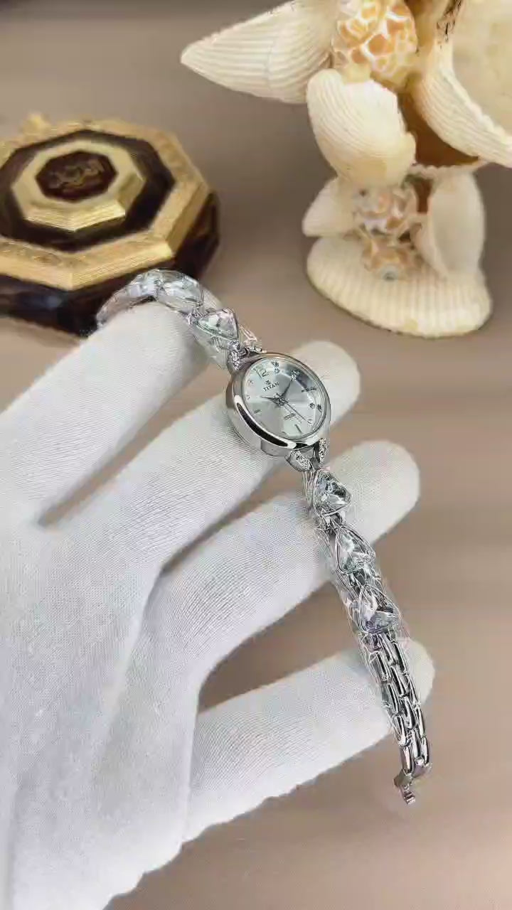 Women’s Titn Diamond Quartz Watch (Random Color Combo)
