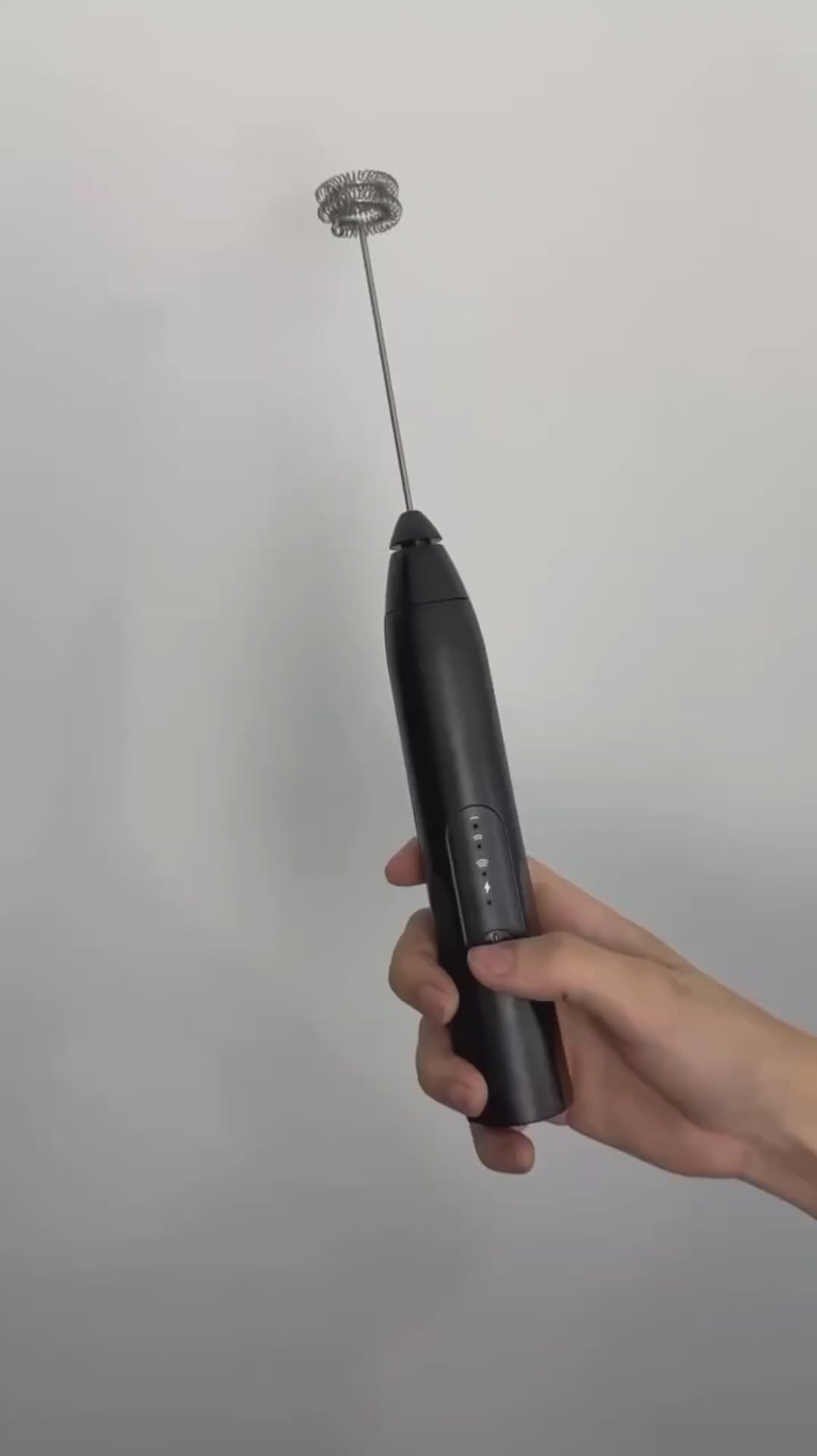 Powerful Handheld USB Rechargeable Electric Coffee Beater for Coffee Latte, Cappuccino, Mocha, Macchiato, Frappe and Protein Powder