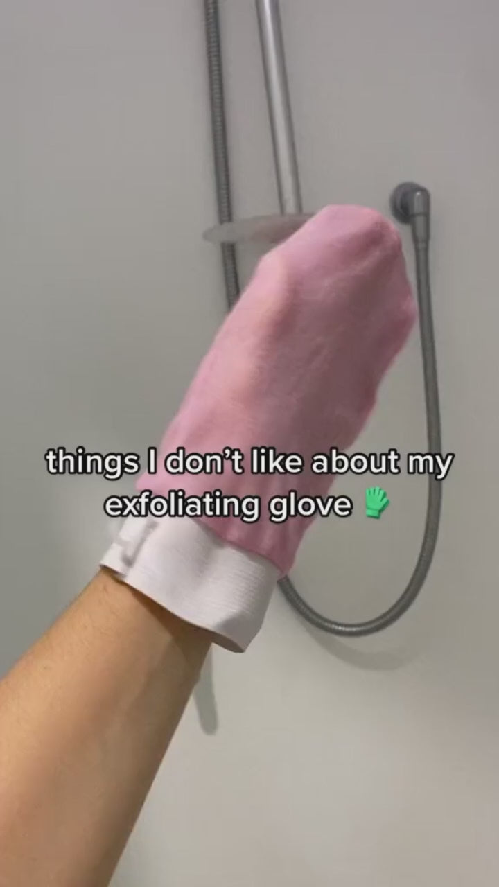 Buy 1 get 2 Free Exfoliating Gloves Bath Washcloth Scrub Mitt for Body – Reveal Your True Glow!