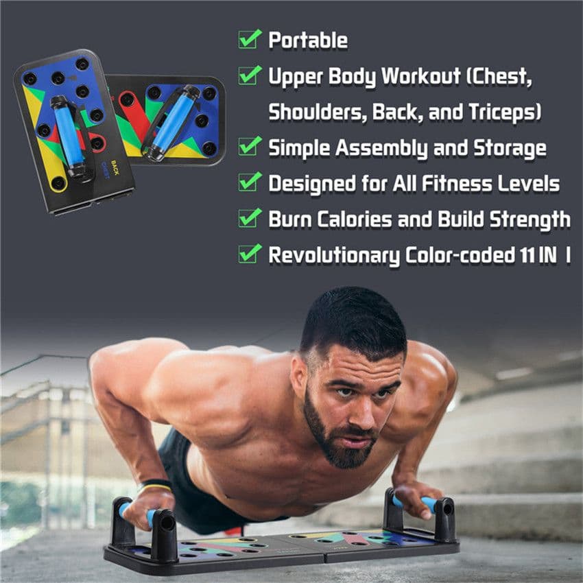 Foldable Push-Up Board for full body workout