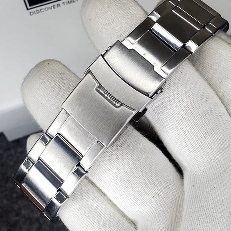 AIIR S Sports Dual Time Clock Chain Wristwatch For Men