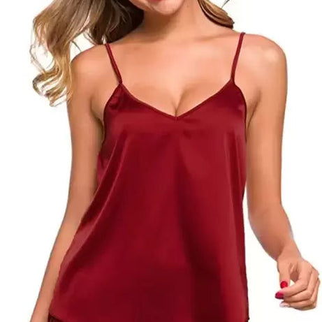 RED CAMI SETS FOR WOMEN