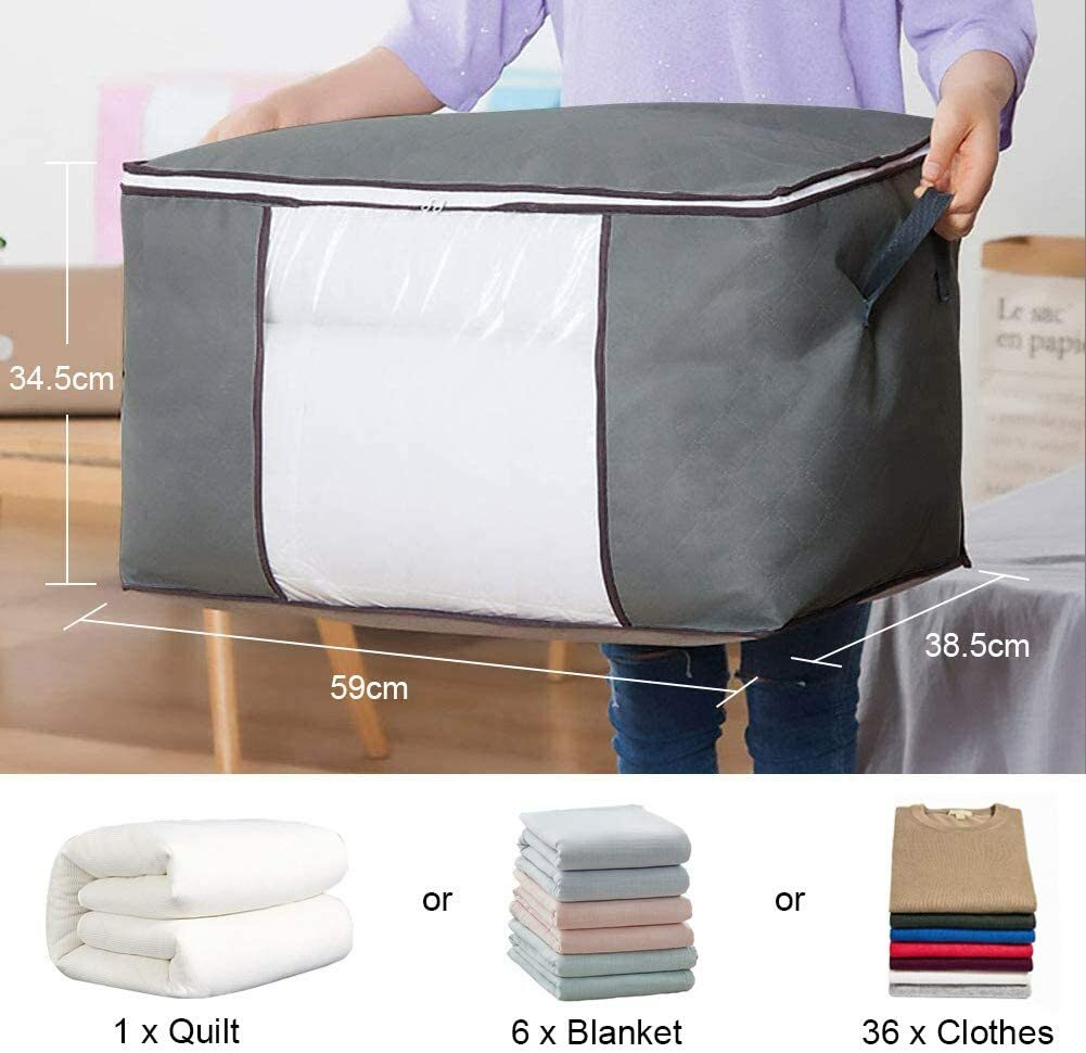 Multipurpose Storage Bag & Organizer for Clothes & Blanket