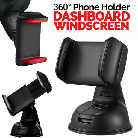 Multi Surface Universal Car Mount Silicone Phone Holder & Stand