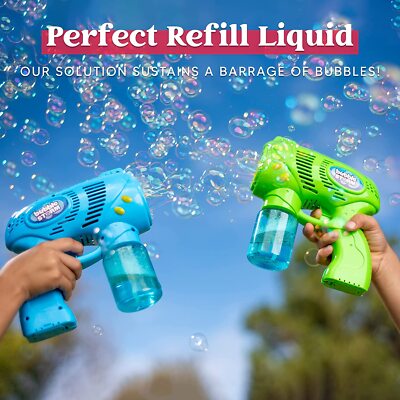Bubble Gun Liquid Refill 3Pcs